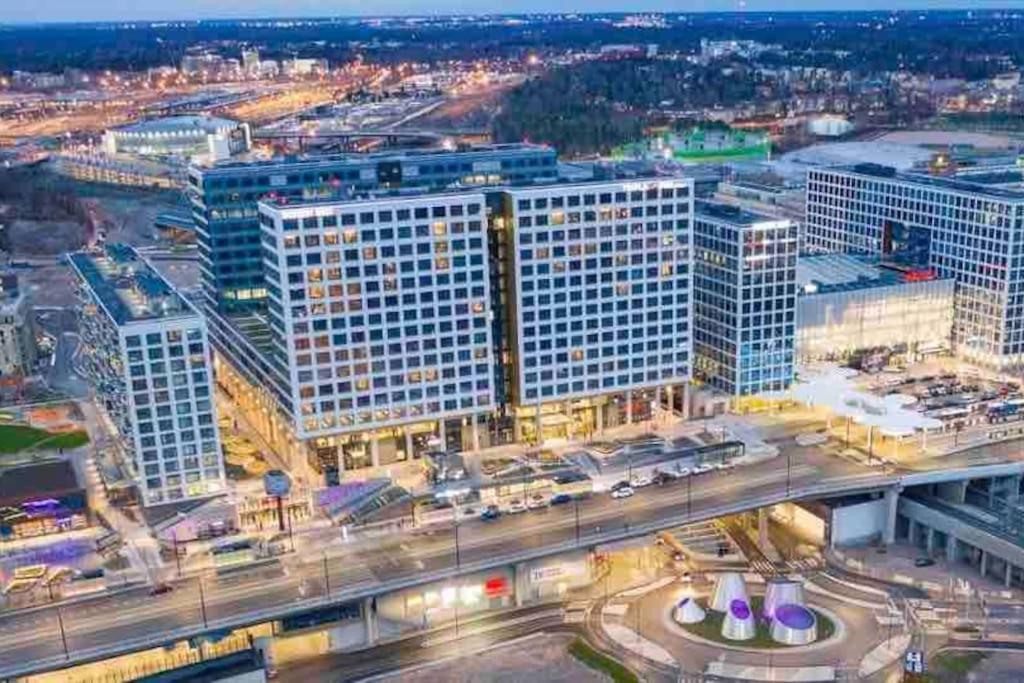 Brand New Modern Condo Built-In Mall Of Tripla Helsingfors Eksteriør bilde