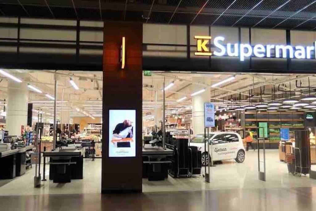 Brand New Modern Condo Built-In Mall Of Tripla Helsingfors Eksteriør bilde