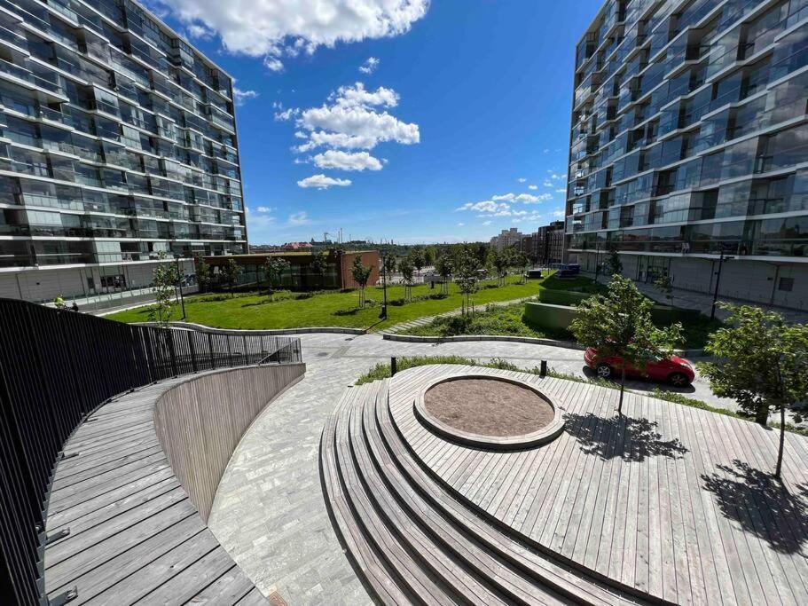 Brand New Modern Condo Built-In Mall Of Tripla Helsingfors Eksteriør bilde